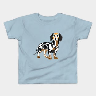 Halloween Dachshund Kids T-Shirt